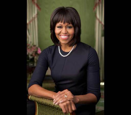 #4: Michelle Obama tiene 49 años de edad y es "Primera Dama" de Estados Unidos.