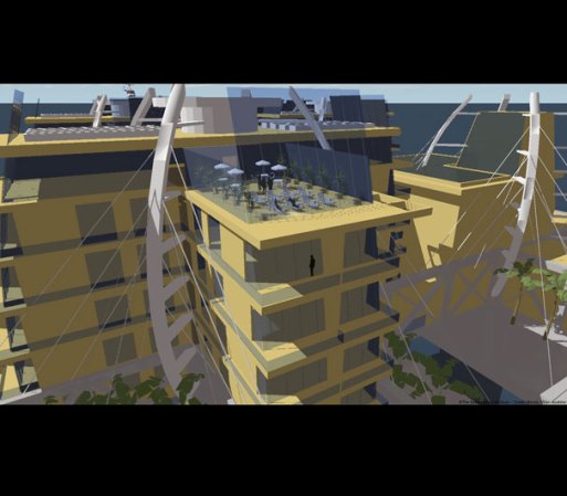 Entre las ideas que se han manejado para esta ciudad flotante, sería que ahí pudiera desarrollarse turismo para atención médica, así como dar vivienda o trabajo a inmigrantes profesionales.