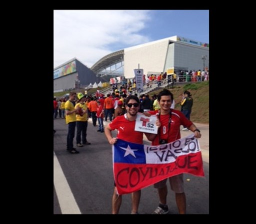 Seguidores de Telemundo 52 en el Mundial Brasil 2014