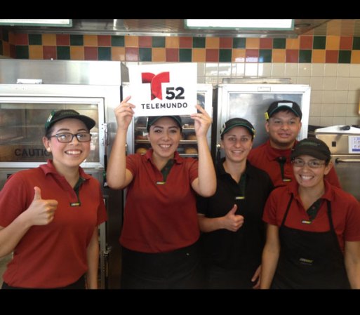 Sara Martínez , Erica estanislao, Ashlie Fontaine, José Hernández y Beatriz Salazar, todos de Hemet, California.