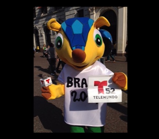 Seguidores de Telemundo 52 en el Mundial Brasil 2014