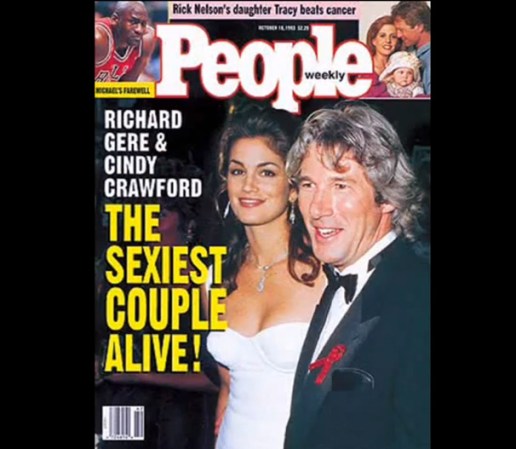 1993: Cindy Crawford & Richard Gere (no hubo nombramiento en 1994)