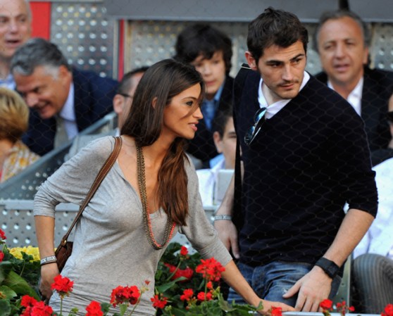 Sara Carbonero, novia del español Iker Casillas.