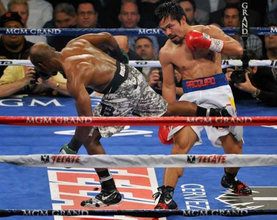 Con su actuación de esta noche, Pacquiao enderezó una de las decisiones pugilísticas percibidas como una de las más equivocadas en la historia reciente del boxeo.