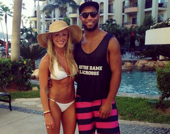 Elise Pollard es novia del wide receiver Golden Tate, de Seatlle.