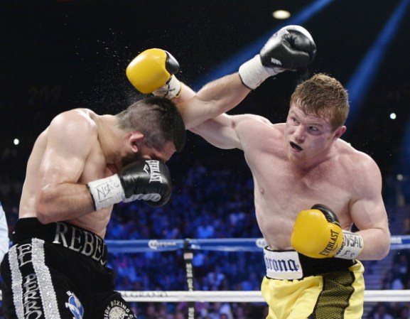 Alvarez dijo que esta noche había sido el mejor en el cuadrilátero y su desempeño mostraba su recuperación del pleito contra Mayweather.