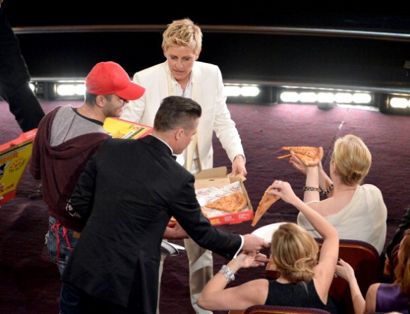 ¡La audiencia devoró la pizza!