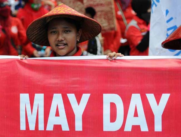 Crispación, protestas y mal ambiente mundial en el Día Internacional del Trabajo.