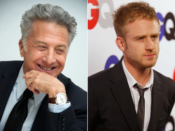 Dustin Hoffman y Ben Foster; no sería de extrañar que el actor de “Messenger” y “Ain´t Them Bodies Saints” alcance el fuerza del protagonista de “The Graduate”.