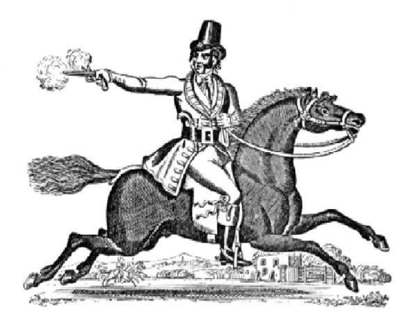 Dick Turpin fue un popular bandido en la Inglaterra del siglo XVIII hasta su captura y ejecución el 7 de abril de 1739.