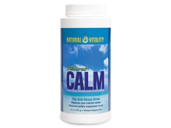 Natural Calm es una bebida con magnesio que ayuda a relajarse. Encuéntrala en naturalvitality.com, $40.