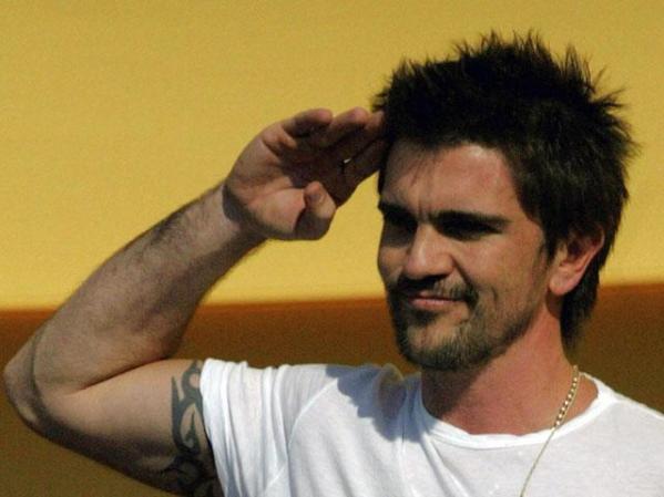 Juanes (1972, Medellín, Colombia), cantante y activista por la paz.