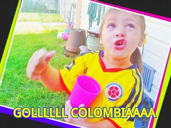 Gooooooolllllll Colombia.