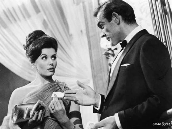 Eunice Gayson hizo dupla en "Doctor No" (1962) y en "From Russia with Love" (1963).