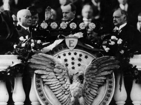 Inauguración del Presidente Calvin Coolidge. (1925)