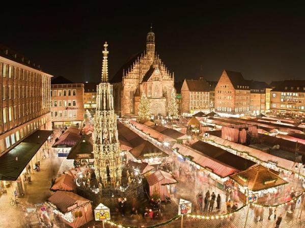 La navidad en Nuremberg, Alemania.