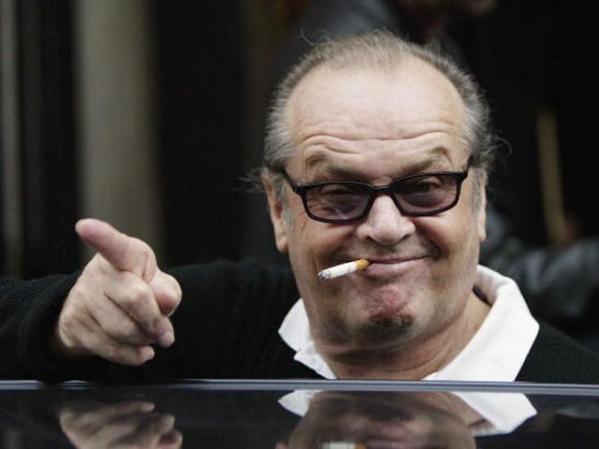 Jack Nicholson "genio y figura...".