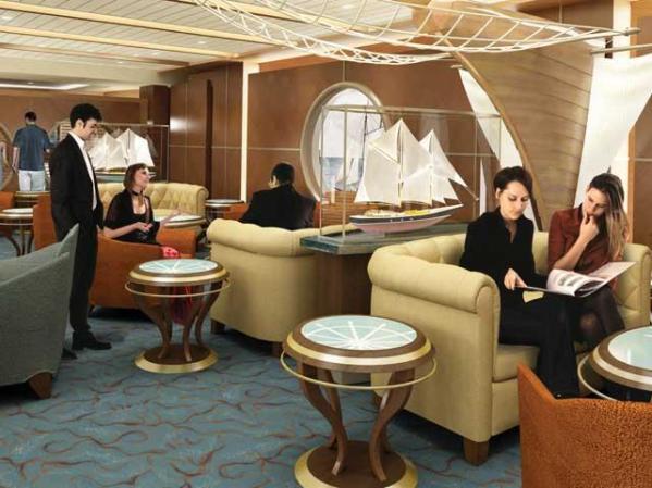 Royal Promenade: Schooner Bar Lounge.