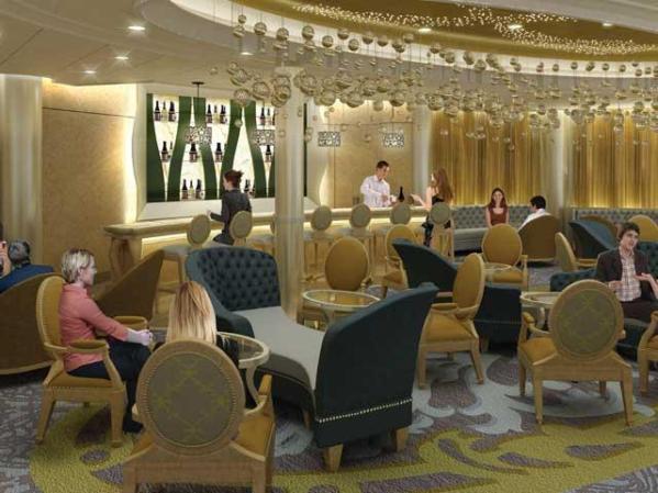 Royal Promenade: Champagne Bar.