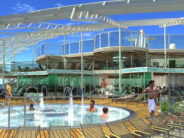 Solarium para adultos.