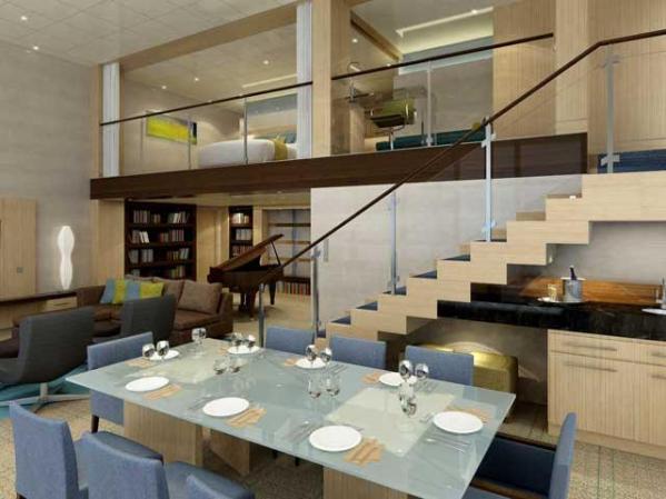 Royal Loft Suite, camarote de lujo.