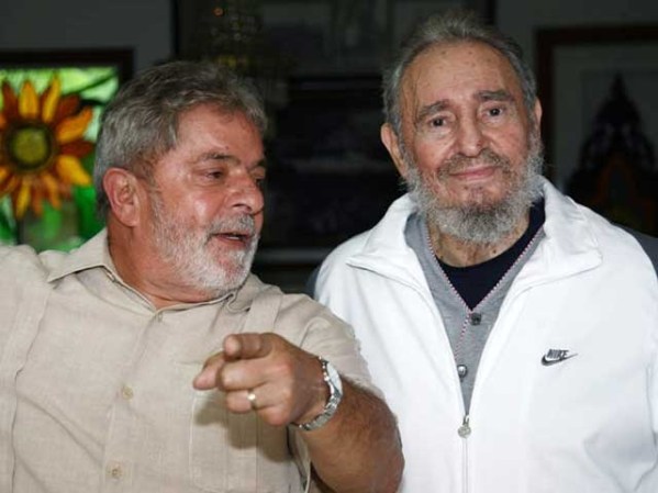 Los asesores del mandatario brasileño indicaron a la prensa de su país que Lula comentó que Castro, de 83 años se encuentra "muy bien" de salud.
