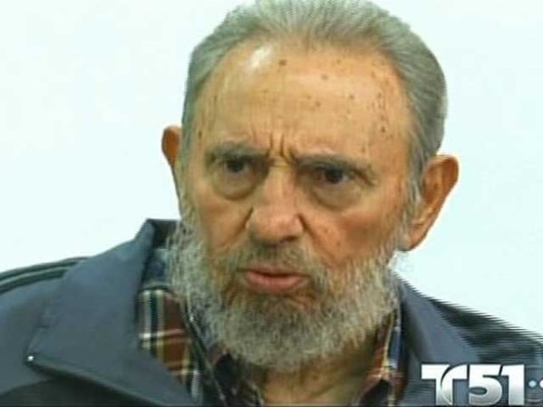 Castro habla en esa entrevista (de forma exclusiva) sobre el Medio Oriente.