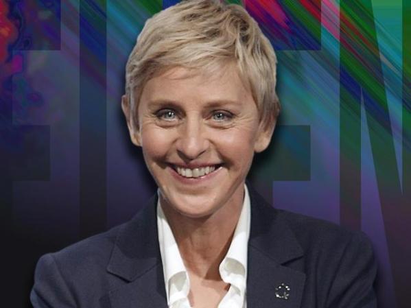 Ellen DeGeneres, conductora y comediante.