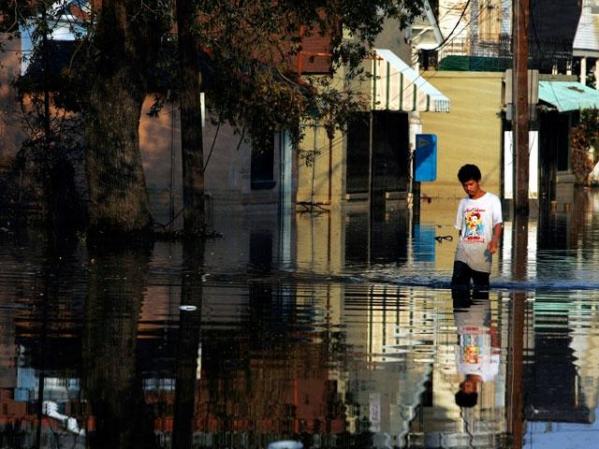 SEPTIEMBRE, 2005: Nueva Orleans inundada.