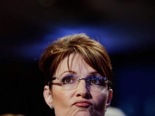SEPTIEMBRE, 2008: La ex candidata vicepresidencial Sarah Palin durante una comparecencia junto con su compañero de boleta, el senador John McCain, en Nueva York.