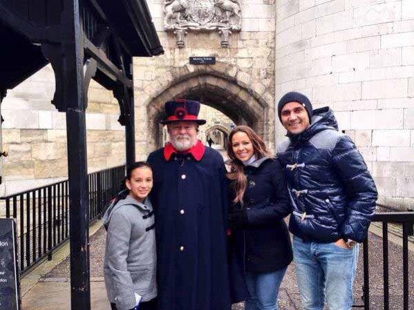 Andrea Salas: dejó el modelaje para seguir a Keylor Navas.