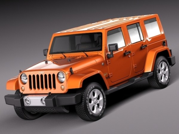 Un espectacular Jeep Wrangler Unlimited Sahara como el de la imagen está entre los más caros de la lista.