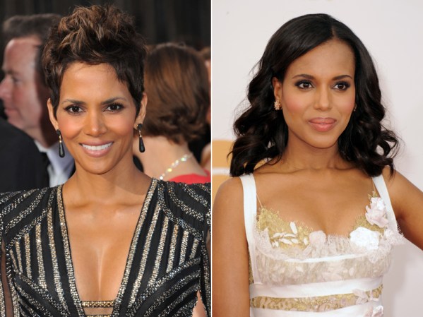 Halle Berry y Kerry Washington; basta verlas.