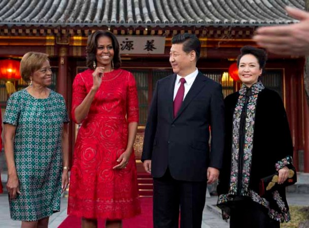 Michelle Obama destila simpatía y elegancia en China.