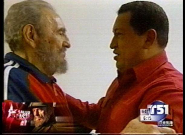 30 DE ENERO, 2007: Se publican nuevas fotos y video de otro encuentro con Chávez.