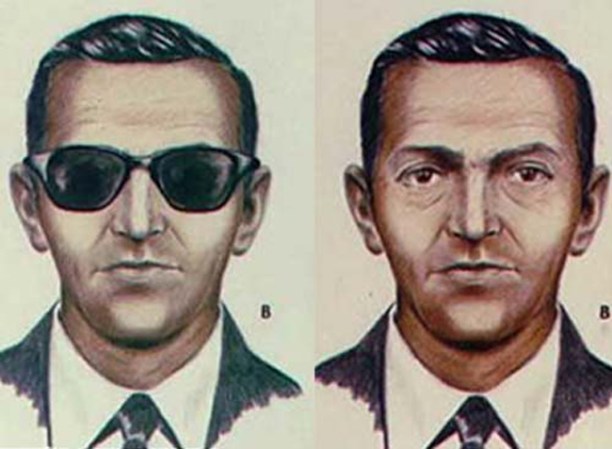 Todavía se desconoce la verdadera identidad de "D. B. Cooper", un hombre que secuestró un vuelo en 1971 desde Portland a Seattle, y logró $200,000 como pago de rescate para luego tirarse en paracaídas.