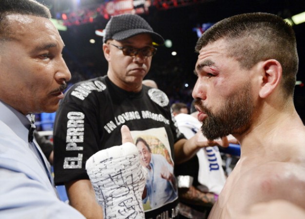 Para los episodios centrales, el único suspenso era si Angulo resistiría toda la pelea ya que el "Canelo" le conectaba casi todas sus potentes combinaciones. Alvarez quedó con foja de 32-1-1 y Angulo de 22-4.