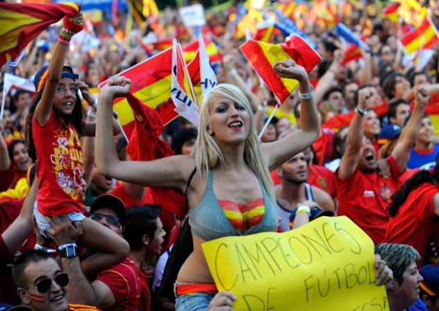 La belleza que tambien nos regala el mundial.