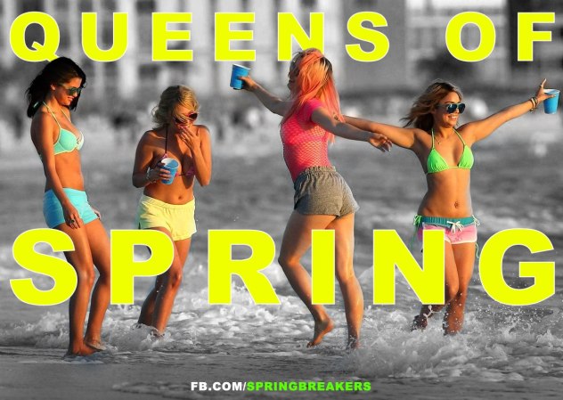 Spring Breakers estreno primaveral. Puro entretenimiento juvenil.