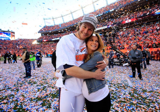 Nikki Hairrell Colquitt, la flamante esposa del punter de los Broncos, Britton Colquitt.