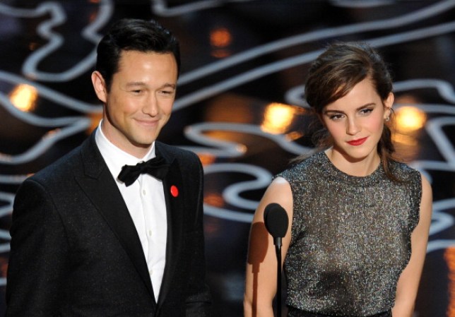 Los actores Joseph Gordon-Levitt y Emma Watson