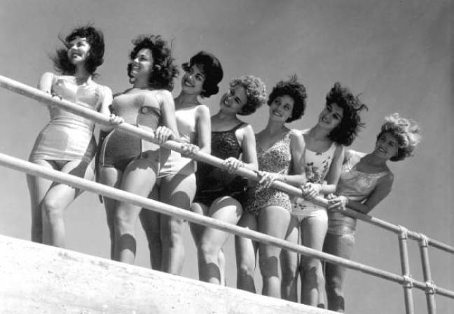 Concurso de belleza en St. Petersburg (1962), uno de tantos que se llevaban a cabo con el objetivo de fomentar el turismo.