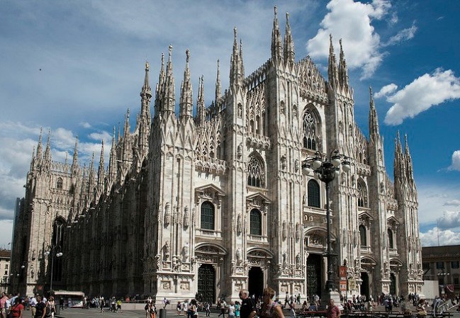 El Duomo, Milán, Italia.