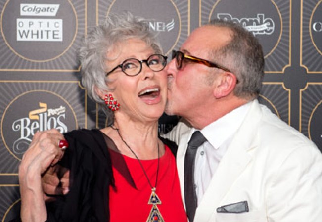 Rita Moreno y Emilio Estefan en la gala de Los 50 Más Bellos de People En Español, celebrado en la ciudad de Nueva York.