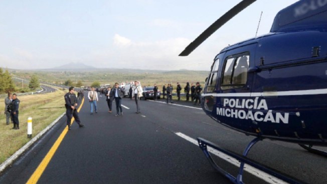 Fallecen 8 policías de Michoacán en accidente vehicular