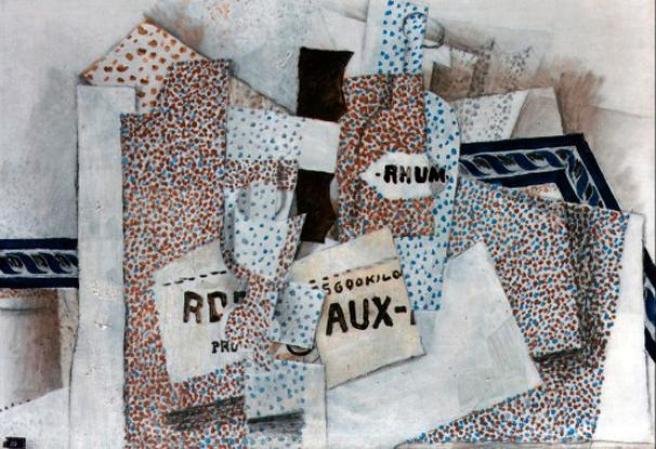 El Museo Metropolitano de Nueva York “Met” recibe una colección de arte valorada en más de 1,000 millones. He aquí “Bottle of Rum” (Botella de Ron) por Georges Braque.