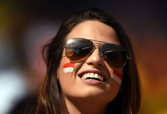 La belleza que tambien nos regala el mundial.