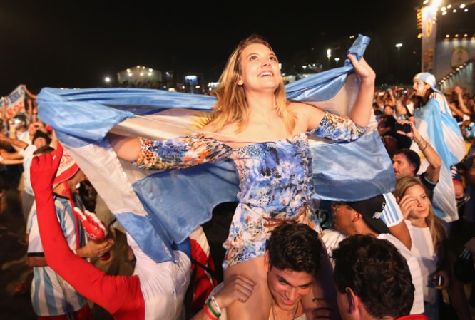 La belleza que tambien nos regala el mundial.