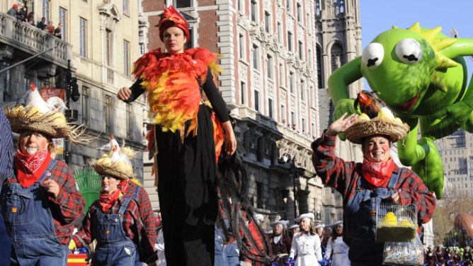 Macys Parade 2013: sonrisas a baja temperatura