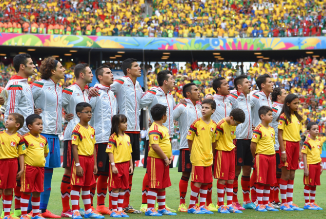 Imágenes del partido entre Brasil y México librado el 17 de junio como parte de la Copa Mundial 2014.